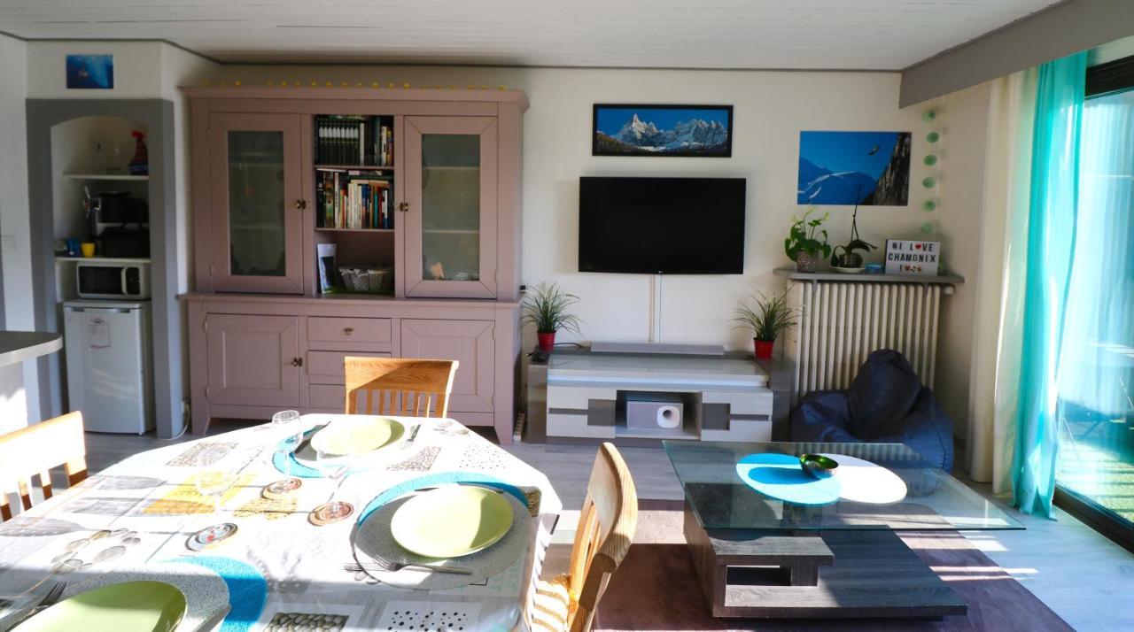 Chamonix Centre, 51M2, Vue Mt Blanc, 2 A 6 Pers, 2 Balcons Apartment Exterior foto